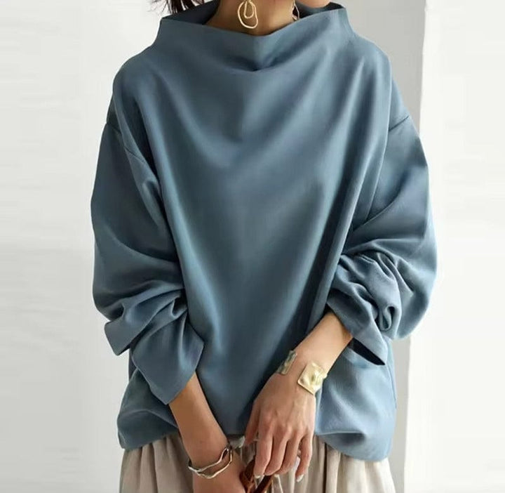 Laevynne | High-Neck Casual Top