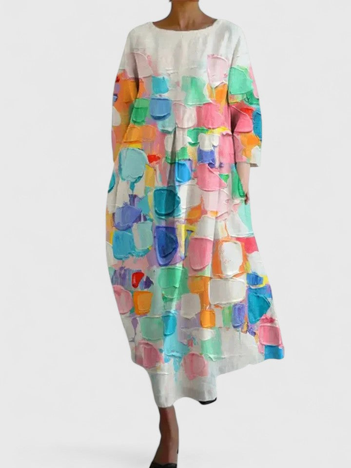 Amelia™ | Botanical Garden Midi Dress