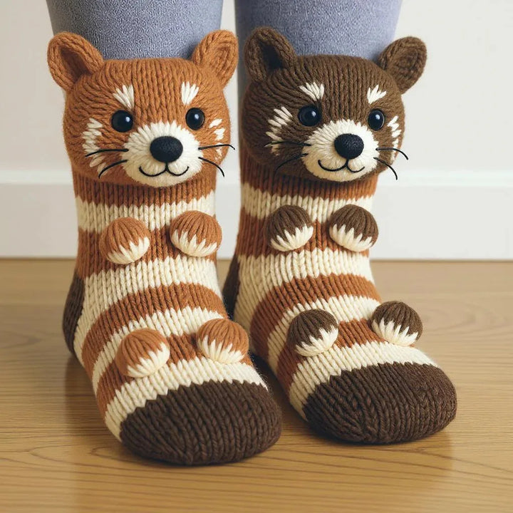 CuddlePals™ | Cute 3D Animal Socks
