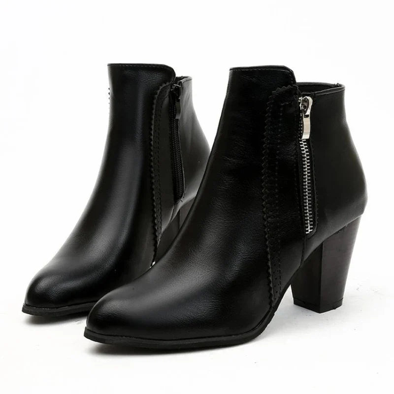 Yarrawa™ | Elegant Heeled Ankle Boots