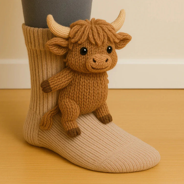 CuddlePals™ | Cute 3D Animal Socks