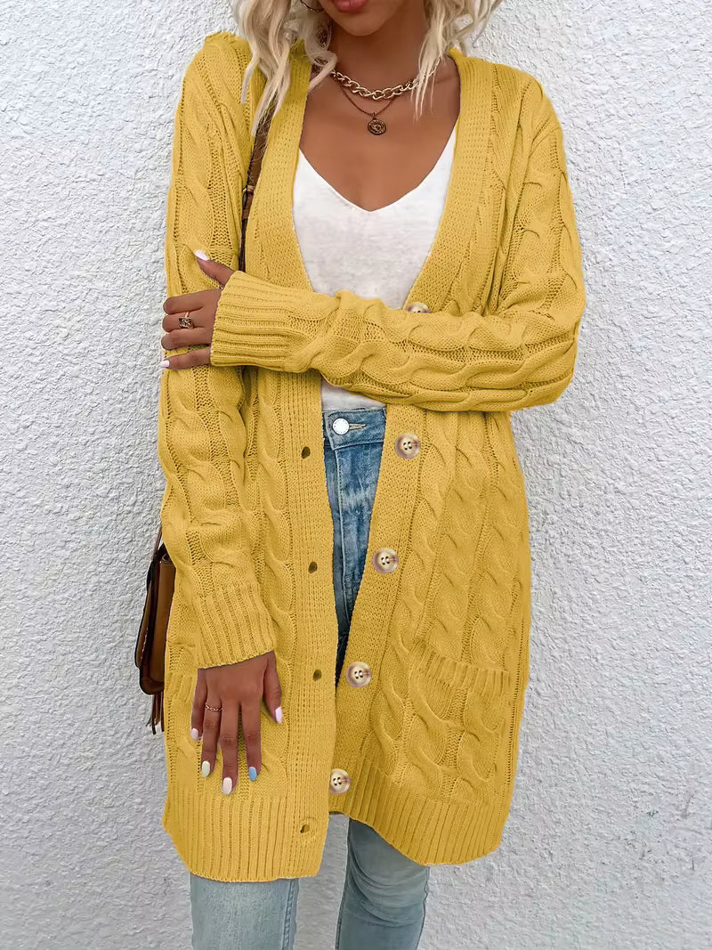 Elowara™ | Elegant Long Cardigan