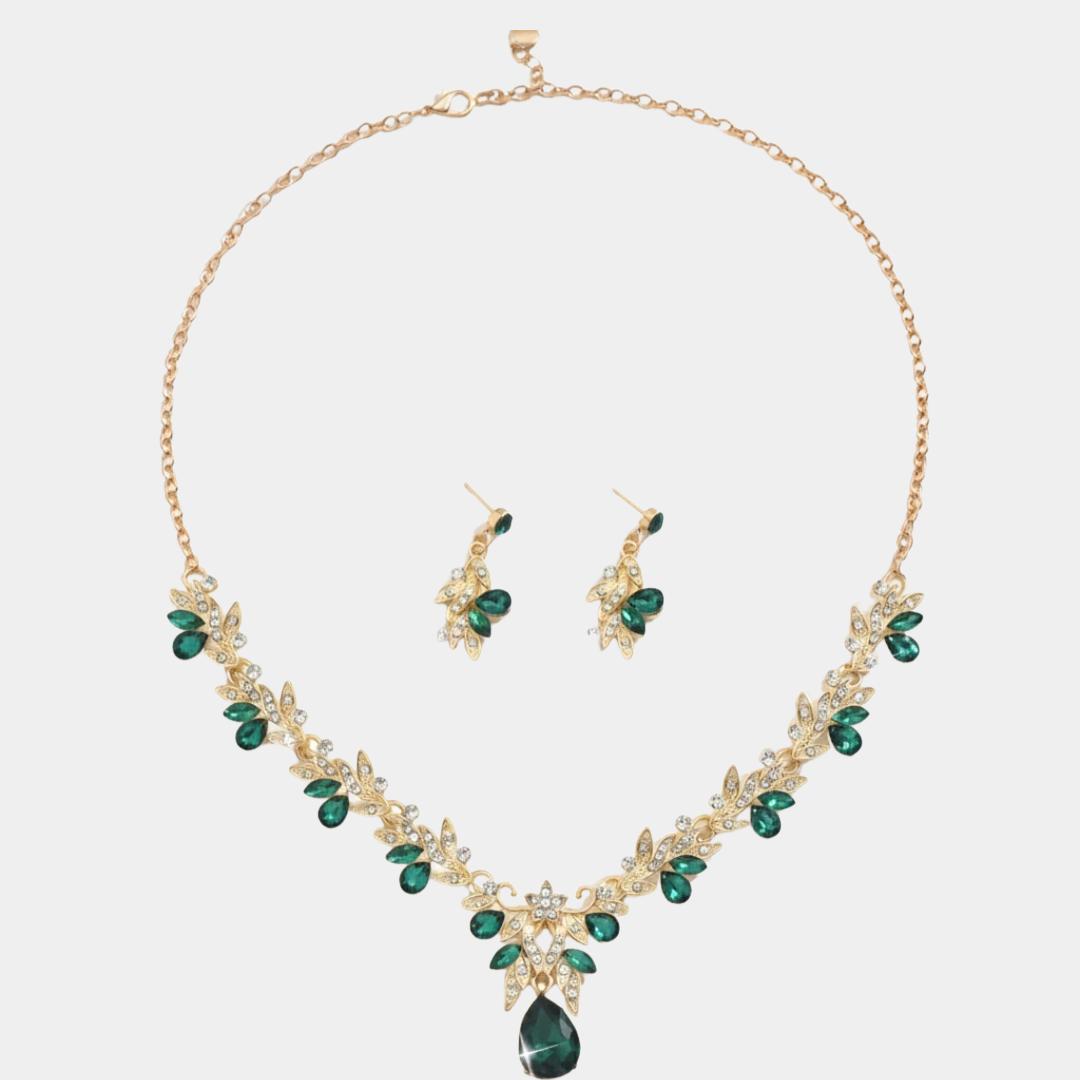 CHARLOTTE AVALON | NECKLACE EARRING SET FOR WOMAN
