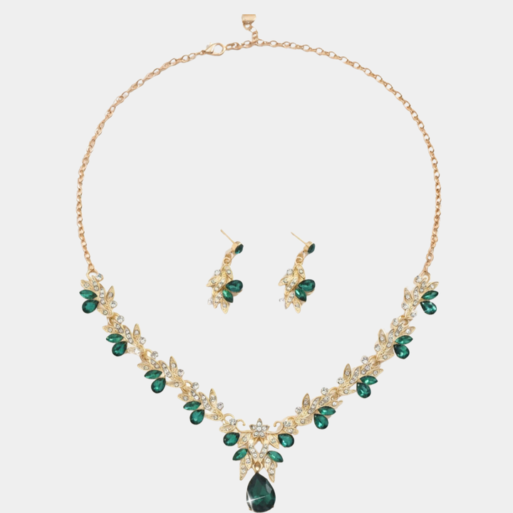 CHARLOTTE AVALON | NECKLACE EARRING SET FOR WOMAN