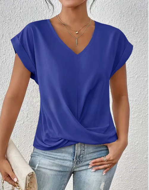 JUNIE | RELAXED SWEETHEART NECK TEE