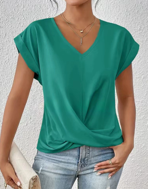 JUNIE | RELAXED SWEETHEART NECK TEE