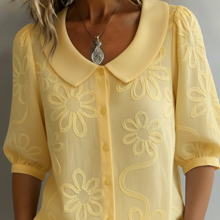 Aurélie™ | Floral Comfort Blouse