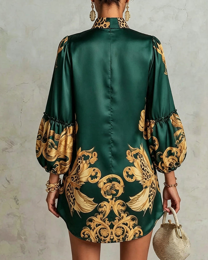 CHARLOTTE AVALON | LEOPARD PRINT DRESS FOR WOMAN
