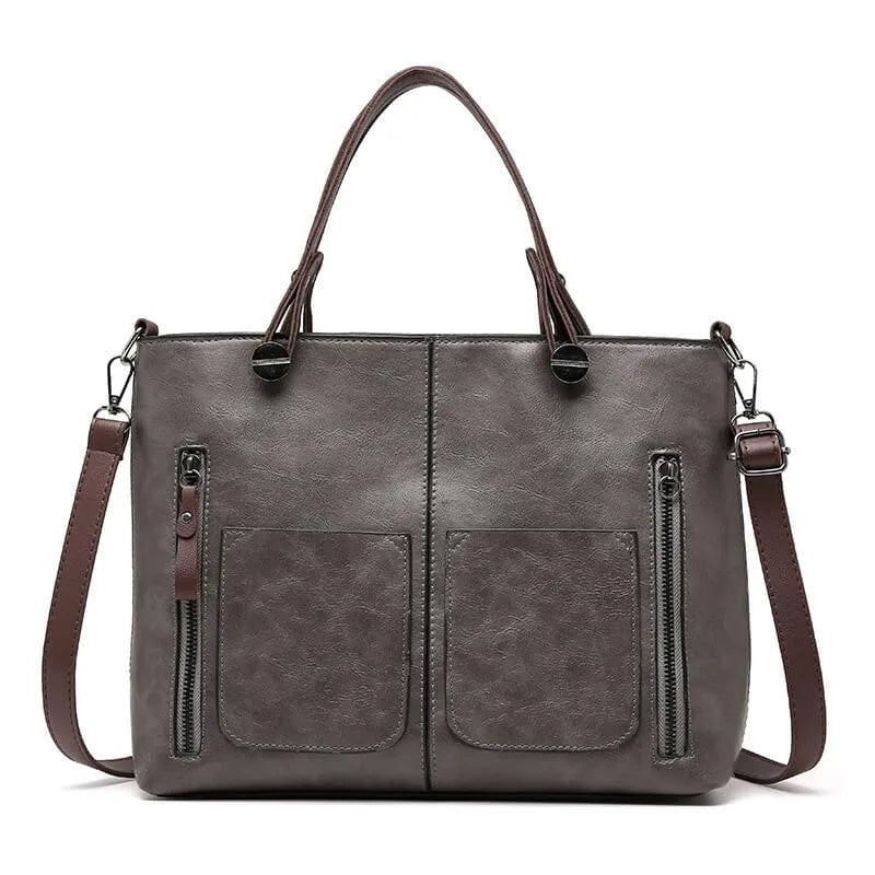 VELINA – LEATHER SHOULDER BAG
