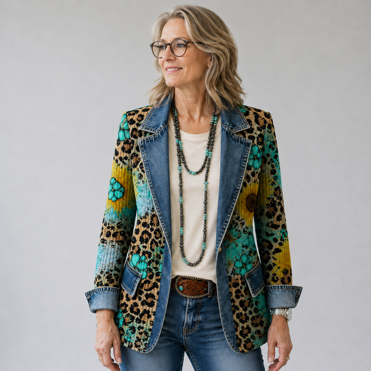 Audrey | Mixed Jacket