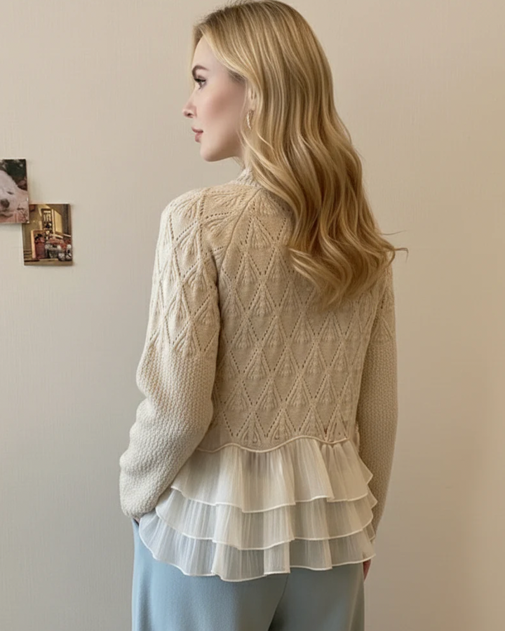 Taylor Ruffle Sweater