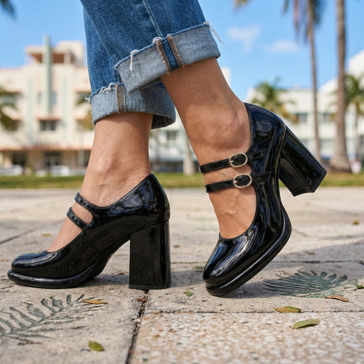 Marissa Twin Strap Loafers