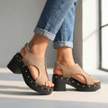 Loretta Studded Slides