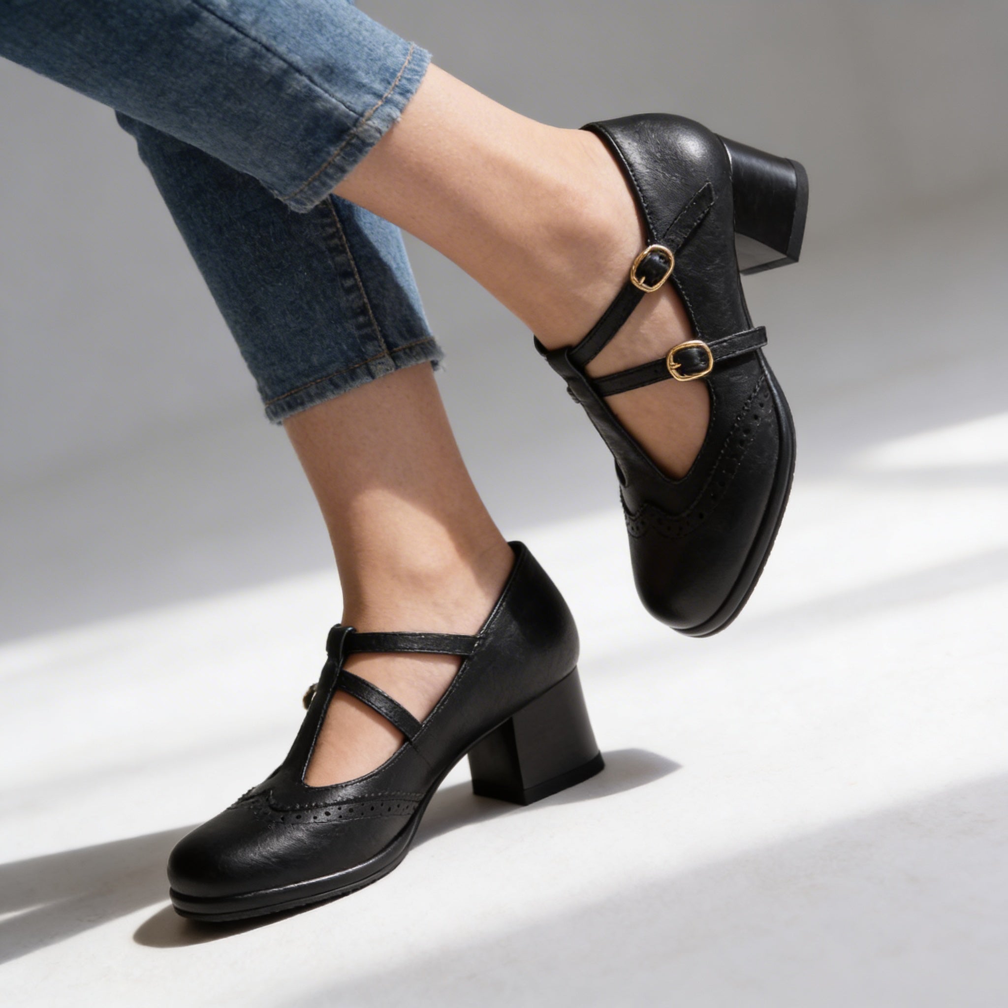 Sadie Mae Brogue Loafers