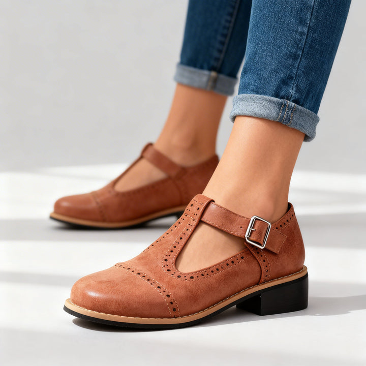 Annie Lou Brogue Loafers