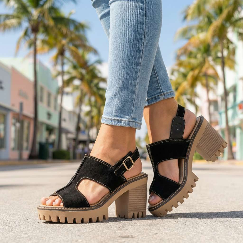 Larissa Strap Heels