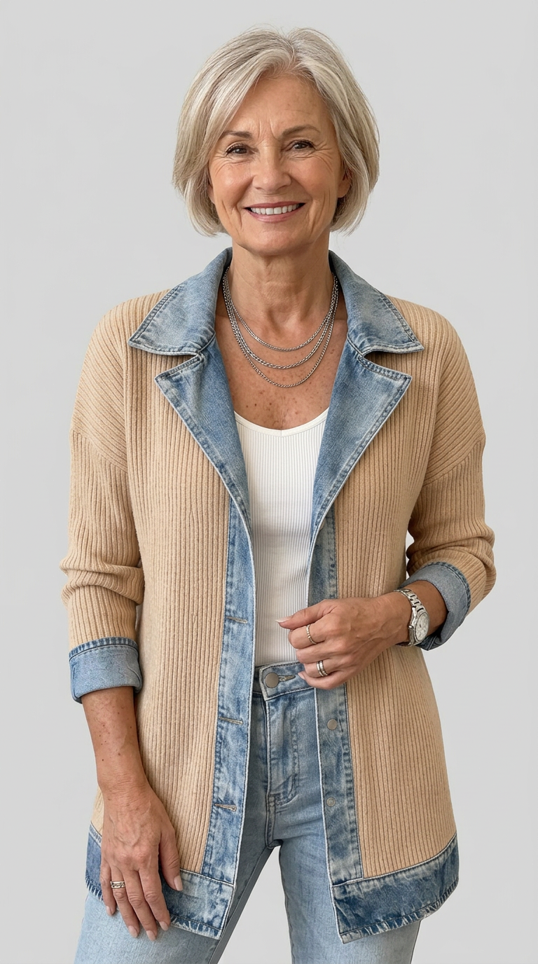 Audrey | Mixed Jacket