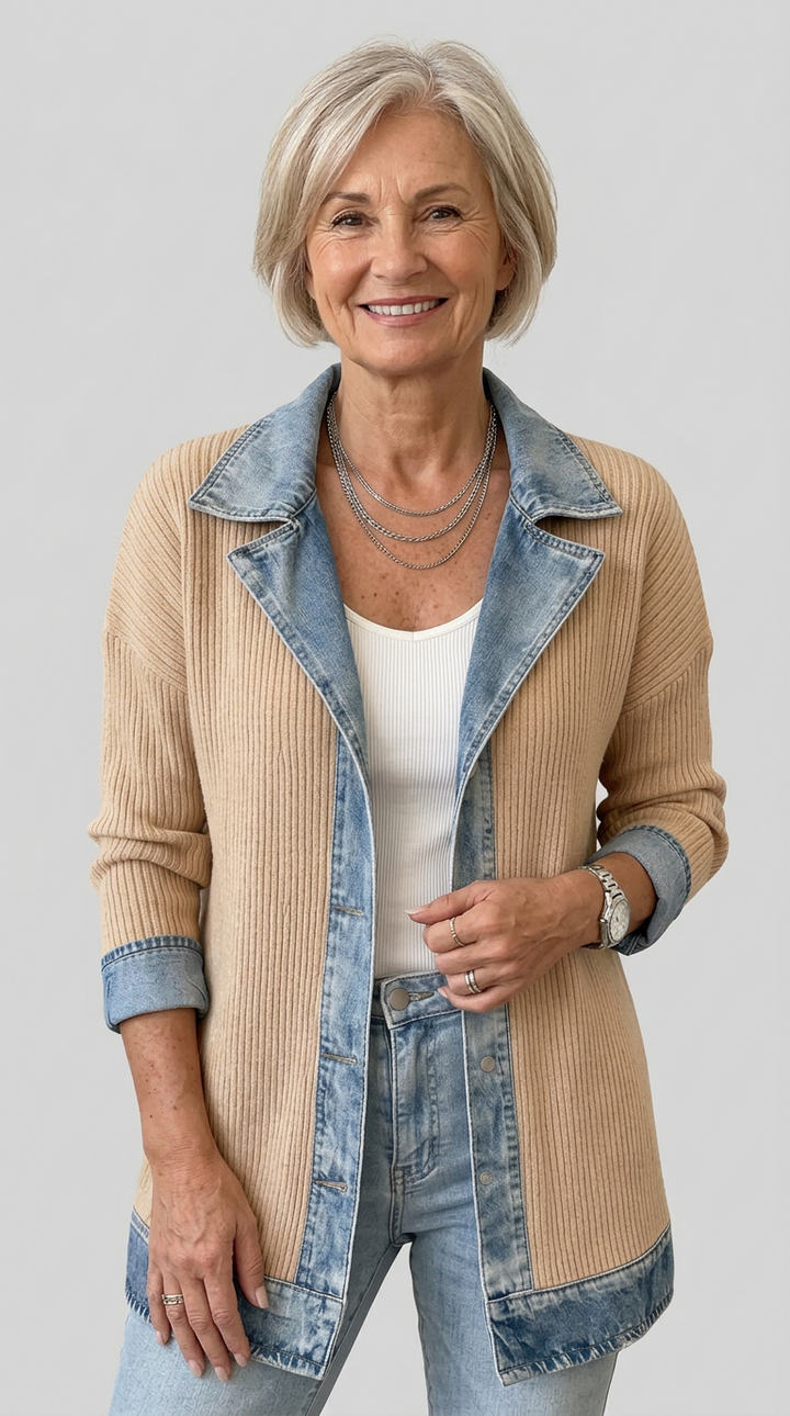 Audrey | Mixed Jacket