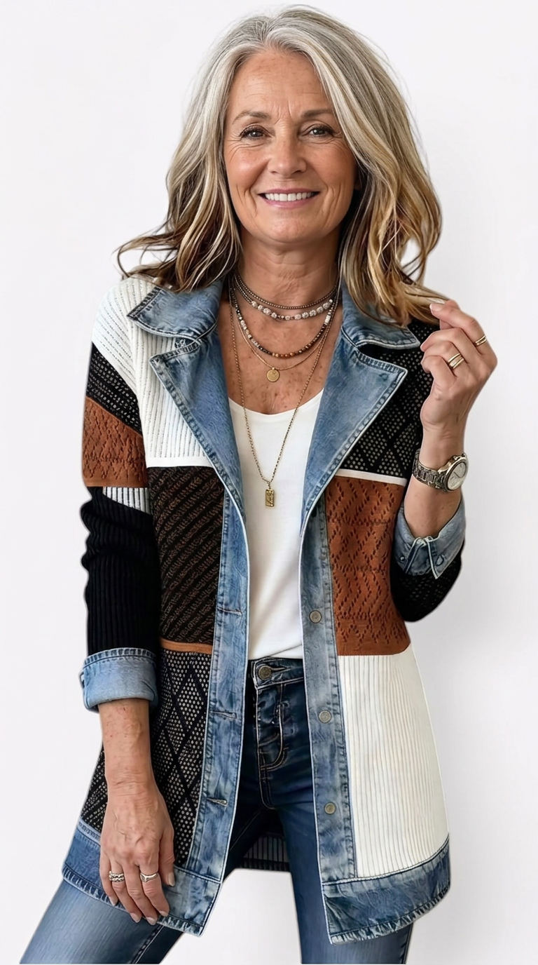 Audrey | Mixed Jacket