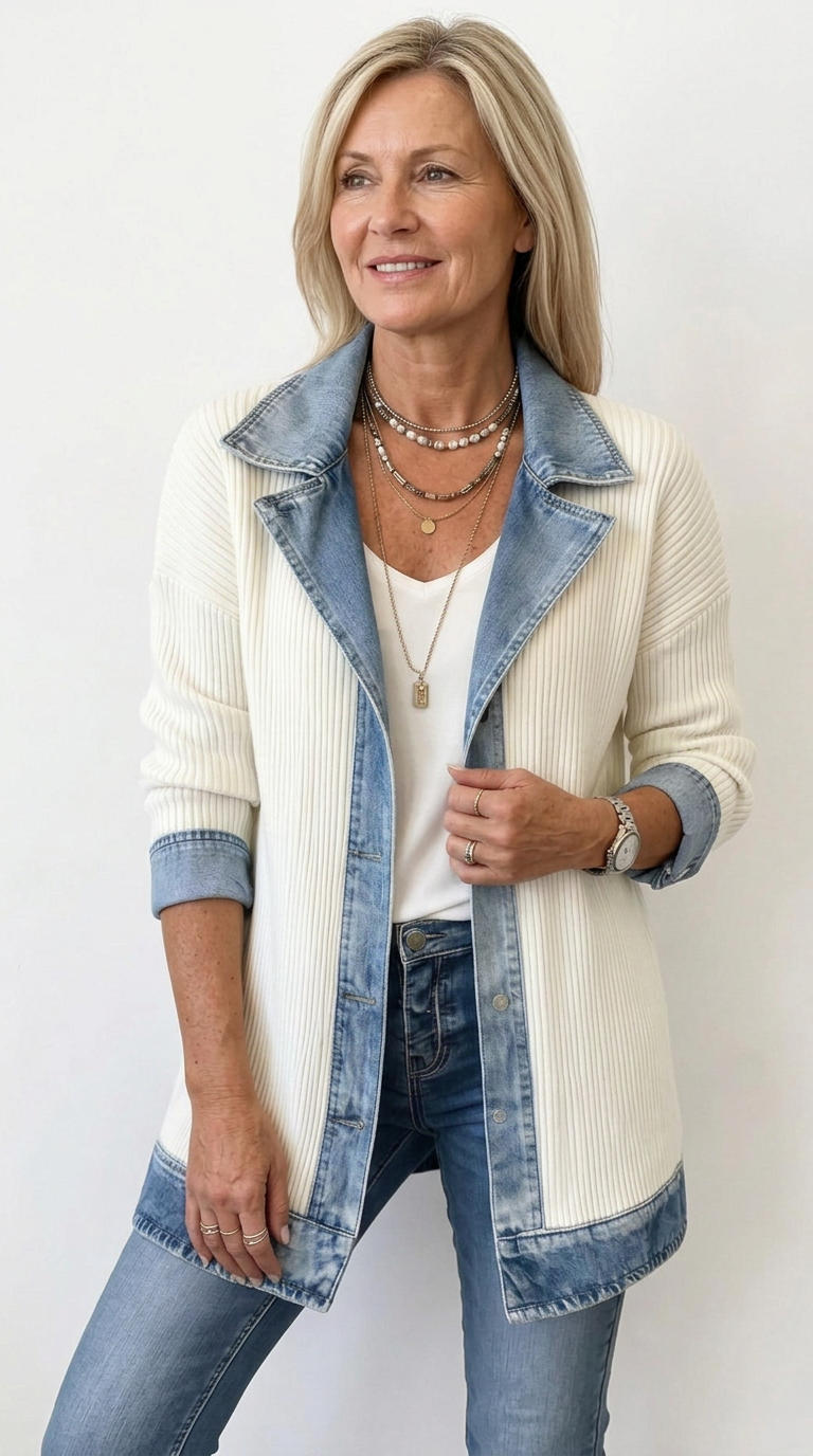 Audrey | Mixed Jacket