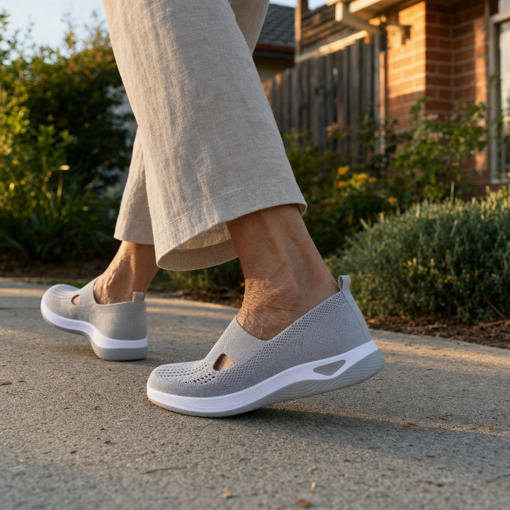 CHARLOTTE AVALON | KNIT SLIP-ON SHOES FOR WOMAN