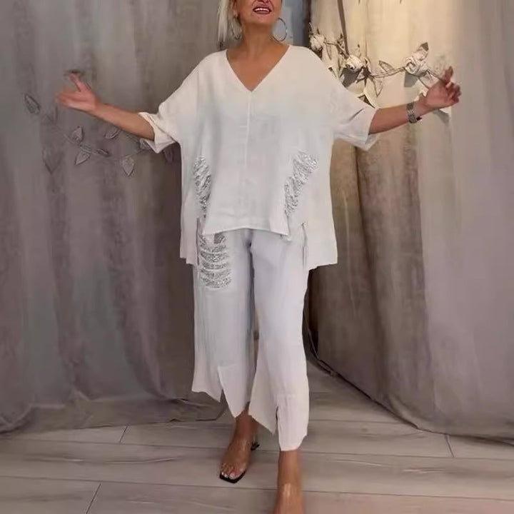 Isla™ | Bali Chic Cotton-Linen Set