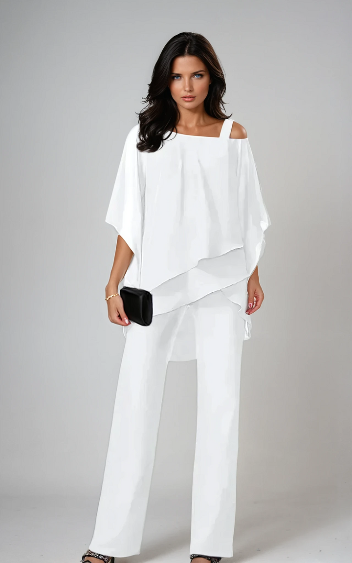 CHARLOTTE AVALON | LAYERED TWO-PIECE SET FOR WOMAN