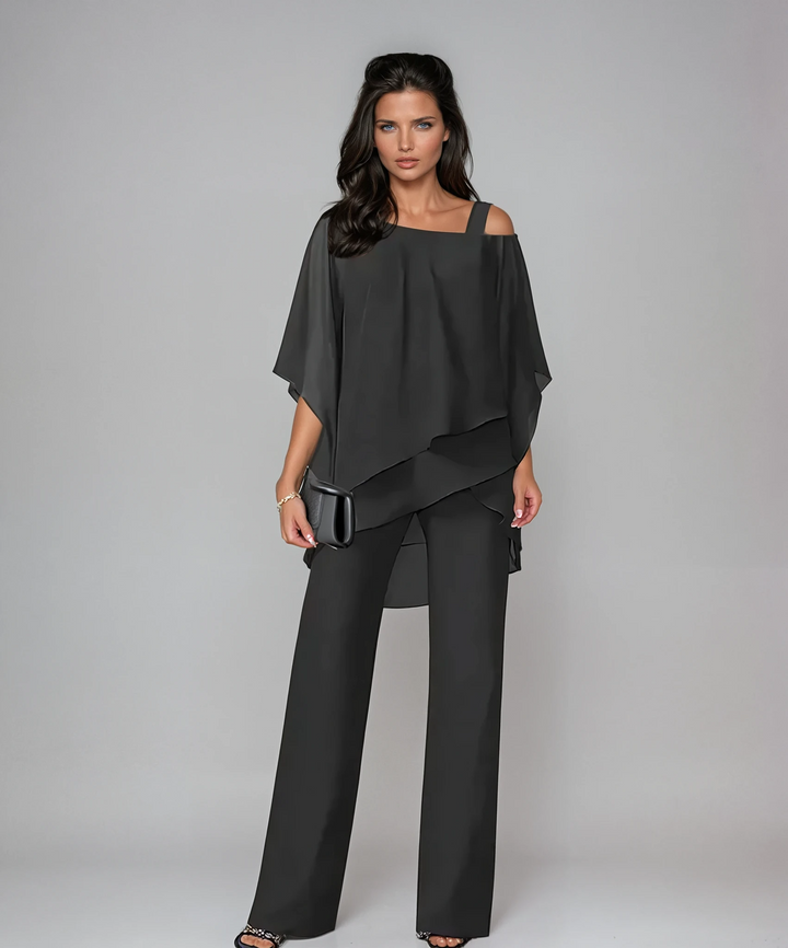 CHARLOTTE AVALON | LAYERED TWO-PIECE SET FOR WOMAN
