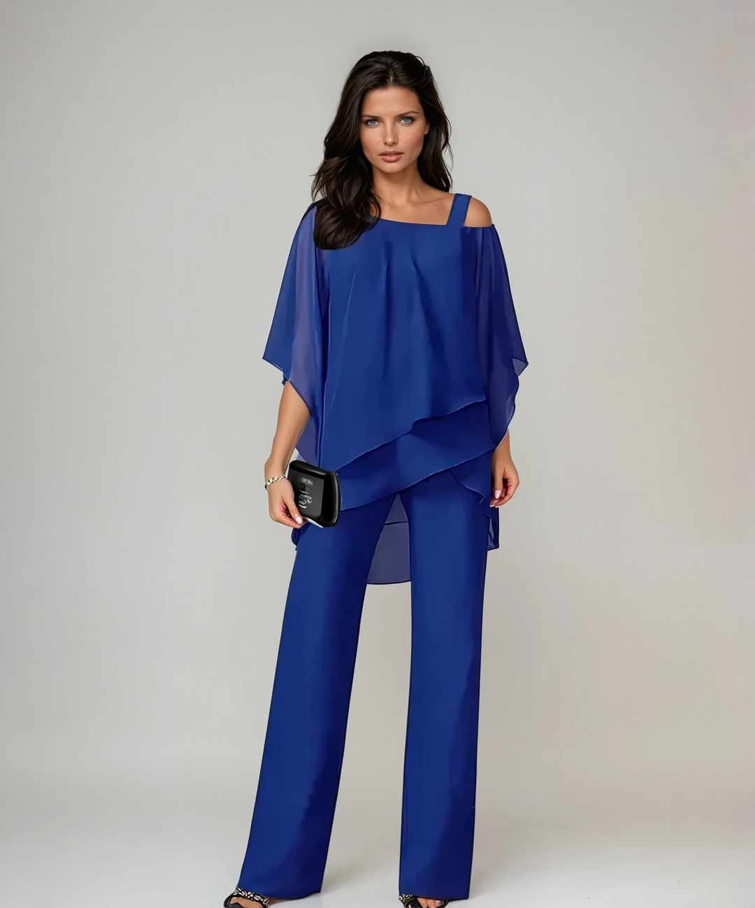 CHARLOTTE AVALON | LAYERED TWO-PIECE SET FOR WOMAN