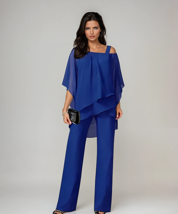 CHARLOTTE AVALON | LAYERED TWO-PIECE SET FOR WOMAN