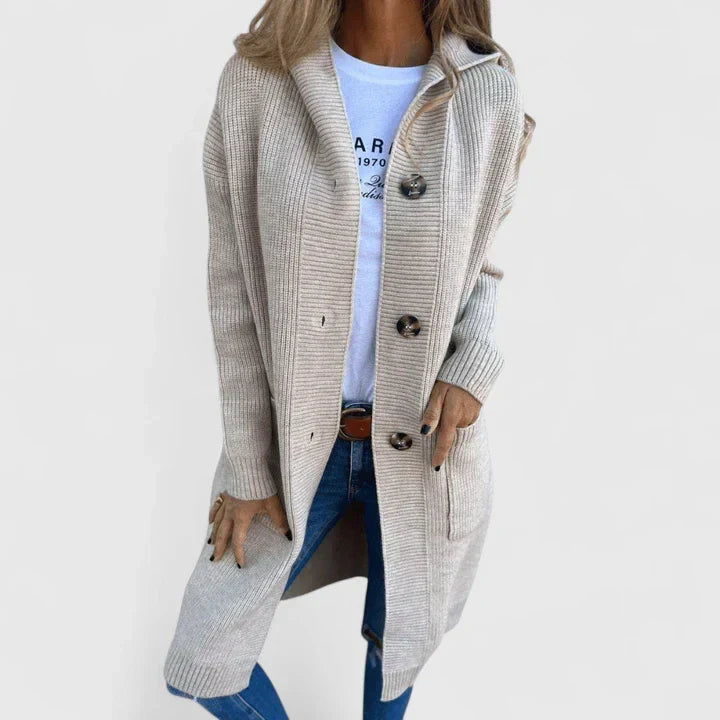 Coralyn™ | Refined Longline Cardigan