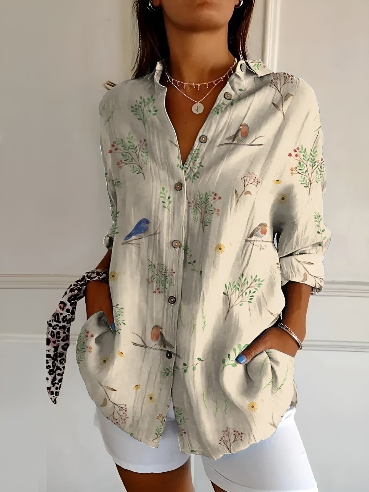 Madilyn | Blouse with Buttons