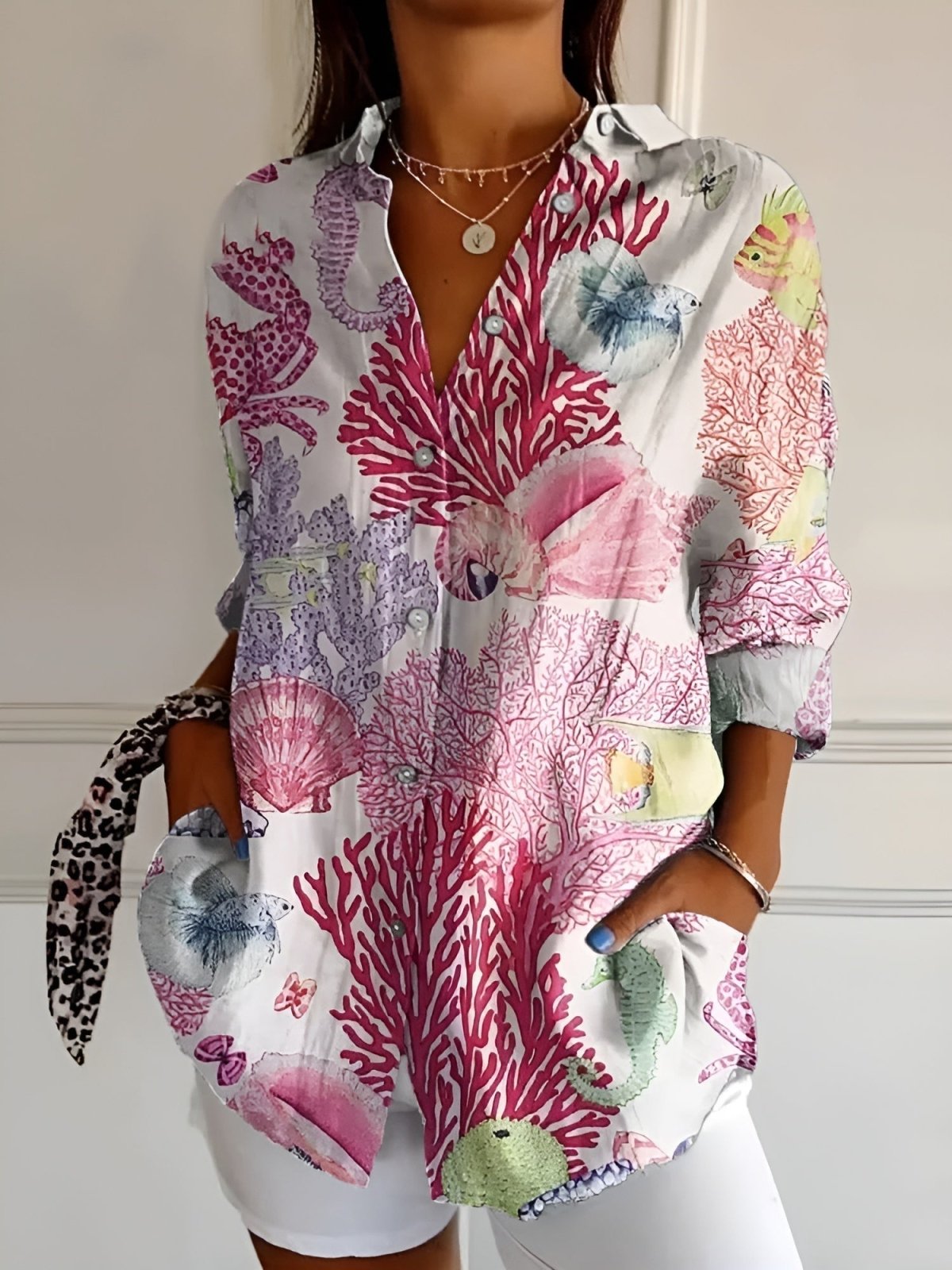 Madilyn | Blouse with Buttons
