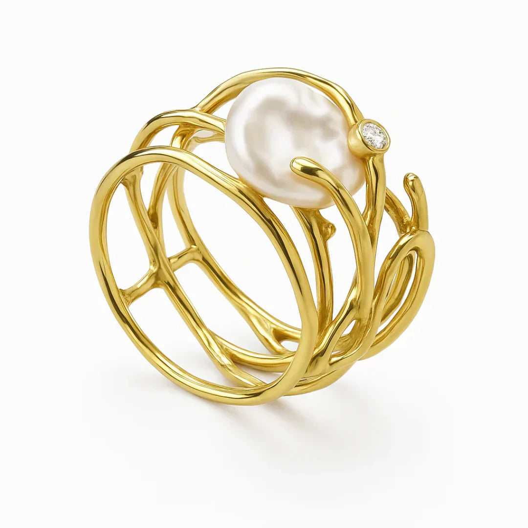 BARCELONA GOLD RING