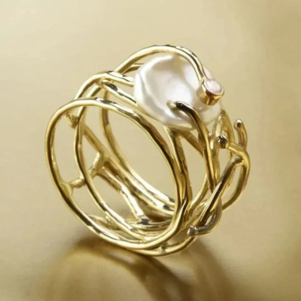 BARCELONA GOLD RING