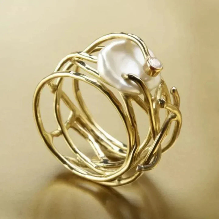 BARCELONA GOLD RING
