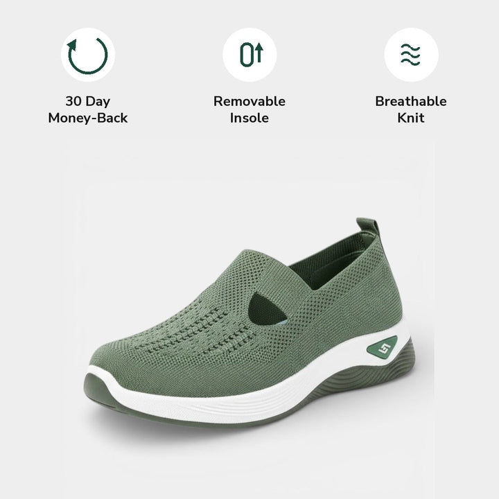 CHARLOTTE AVALON | KNIT SLIP-ON SHOES FOR WOMAN